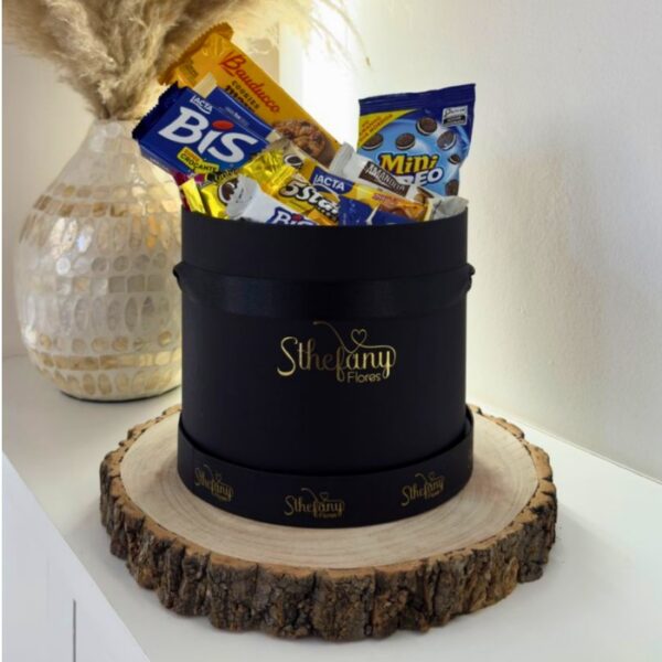 Cesta de Chocolate Com Carinho
