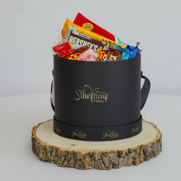 Cesta de Chocolate Simples