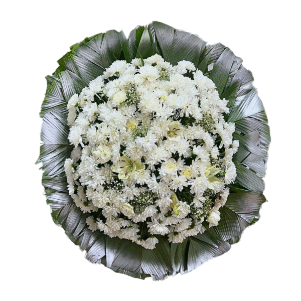 Coroa de Flores - Especial Branca Nobre